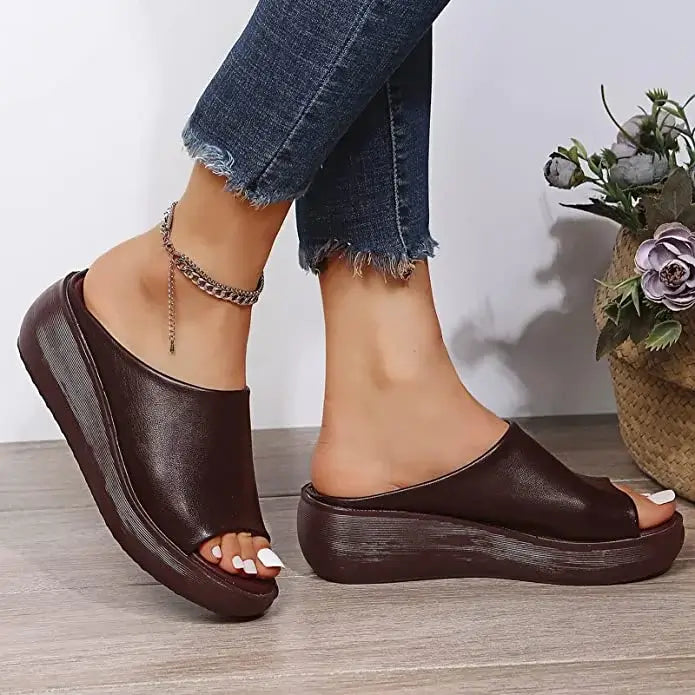 Nora Dame Sandaler – Ortopædiske Sommer Sandaler med Tre-bue Støtte & Skridsikker Sål