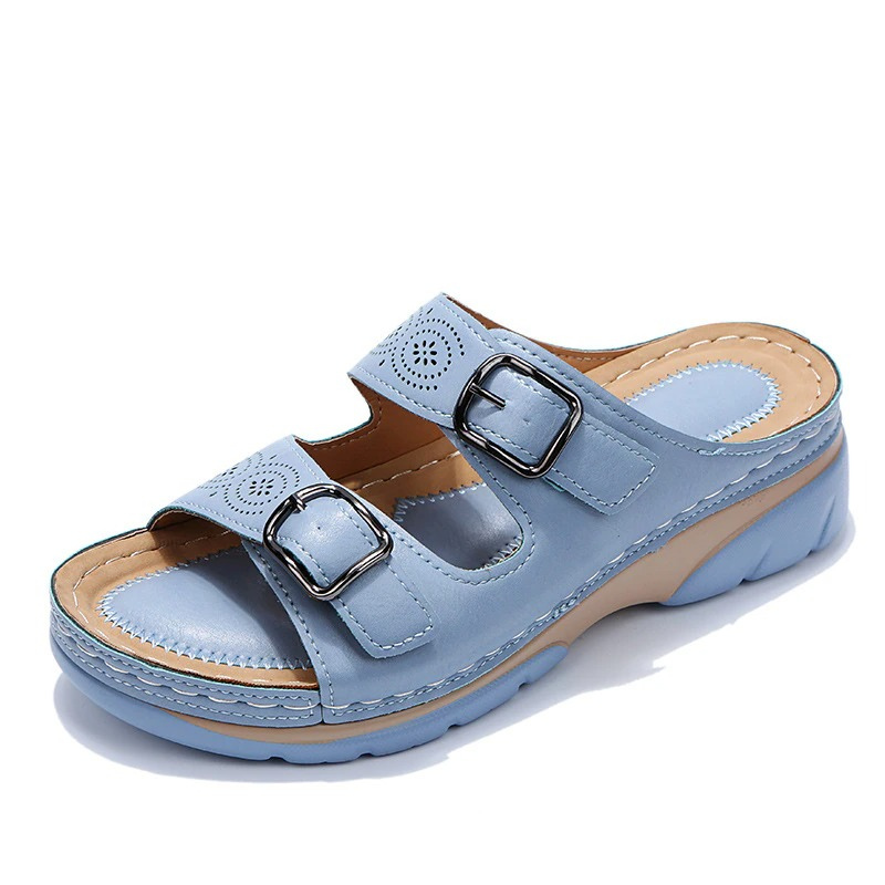 Luisa Dame Sandaler – Ortopædiske Sommersandaler med EVA-sål og Gelpolstring for Smertelindring