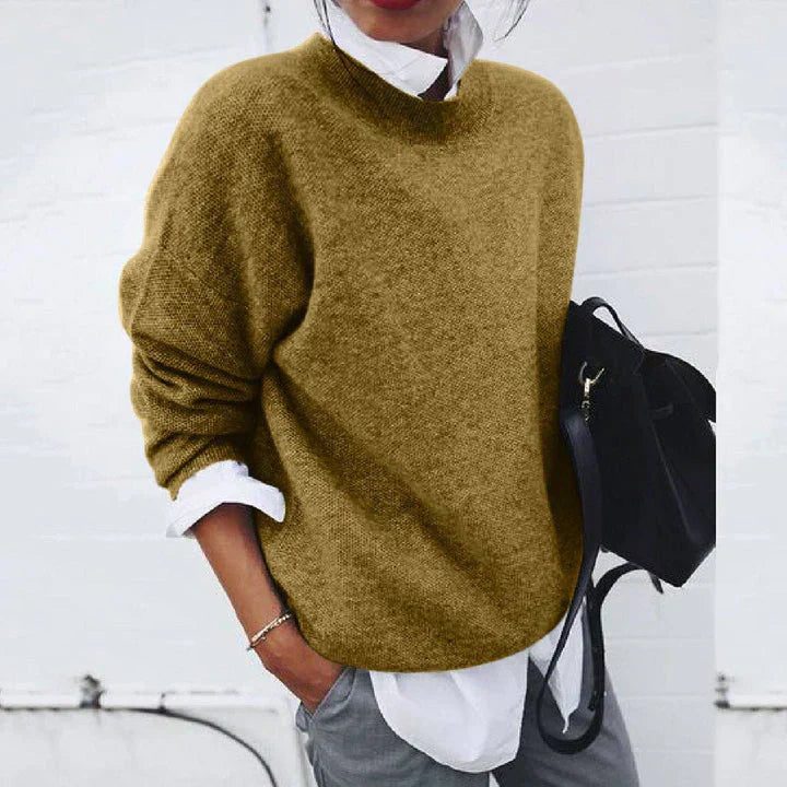 Vera cashmeresweater til kvinder – Luksuriøs & varm sweater med tidløst design