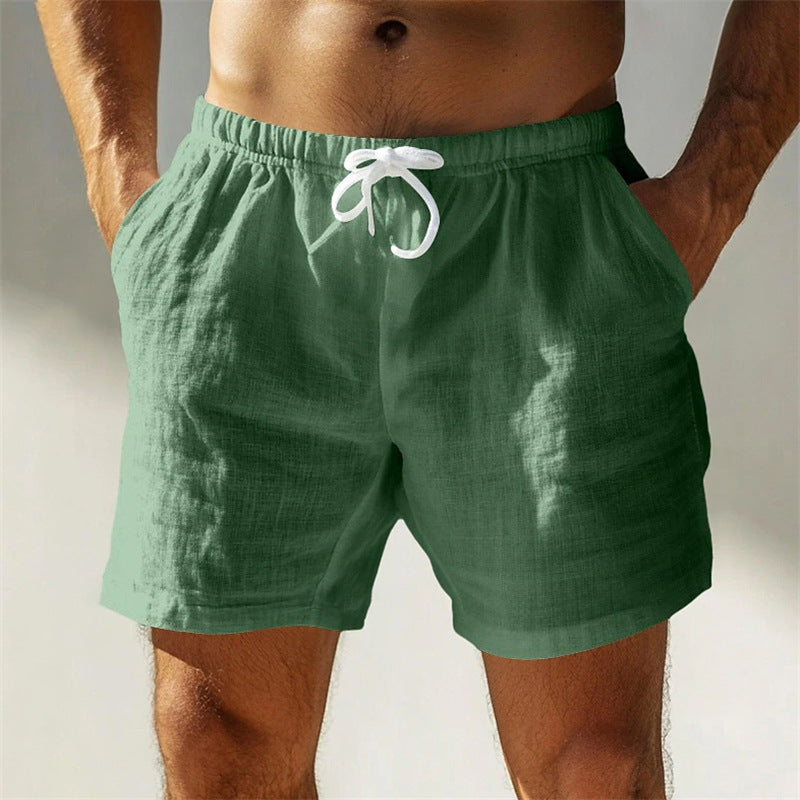 Dylan Herreshorts i Bomuld – Åndbart Design med Løs Pasform & Sommerlængde til Midt på Låret
