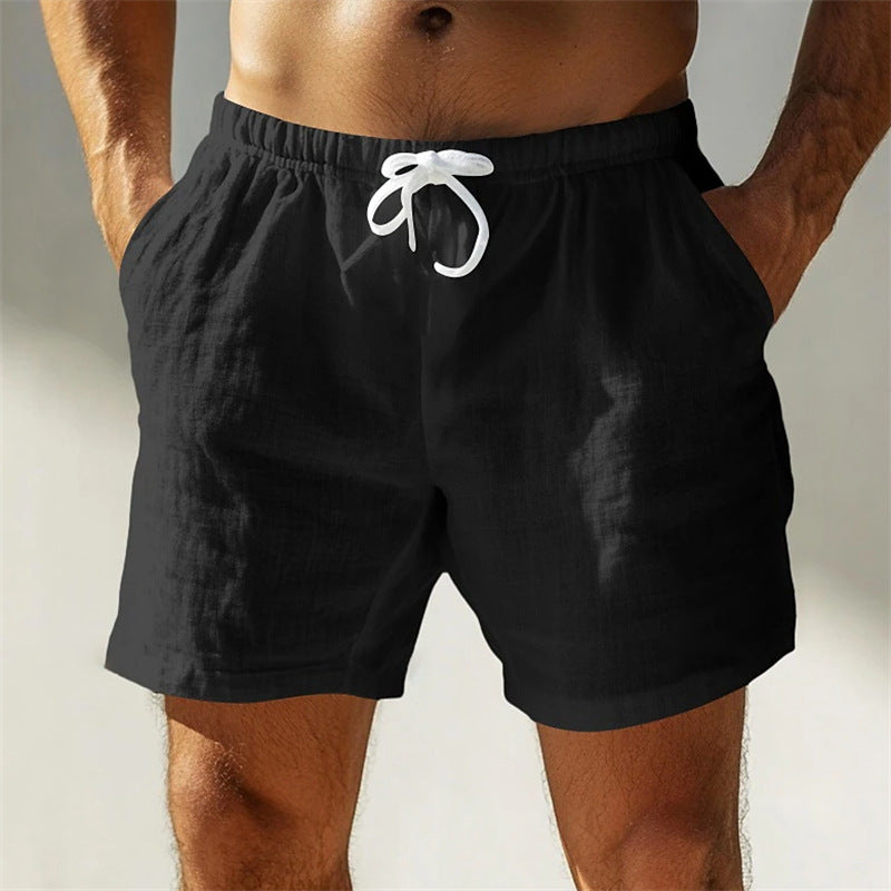 Dylan Herreshorts i Bomuld – Åndbart Design med Løs Pasform & Sommerlængde til Midt på Låret