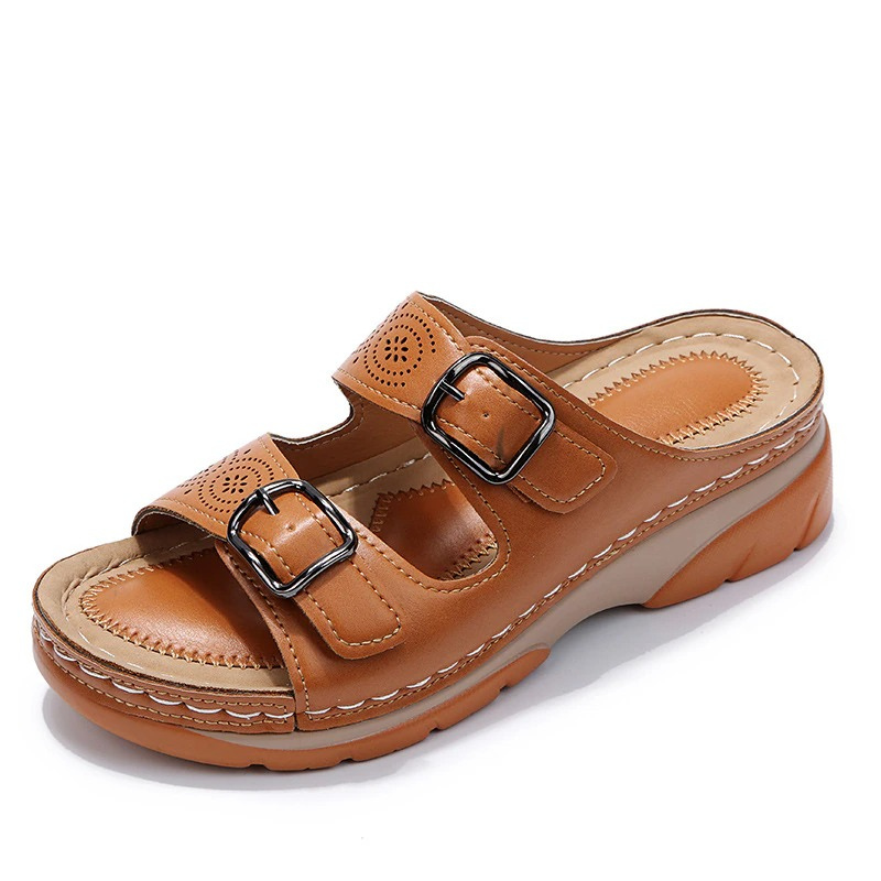 Luisa Dame Sandaler – Ortopædiske Sommersandaler med EVA-sål og Gelpolstring for Smertelindring