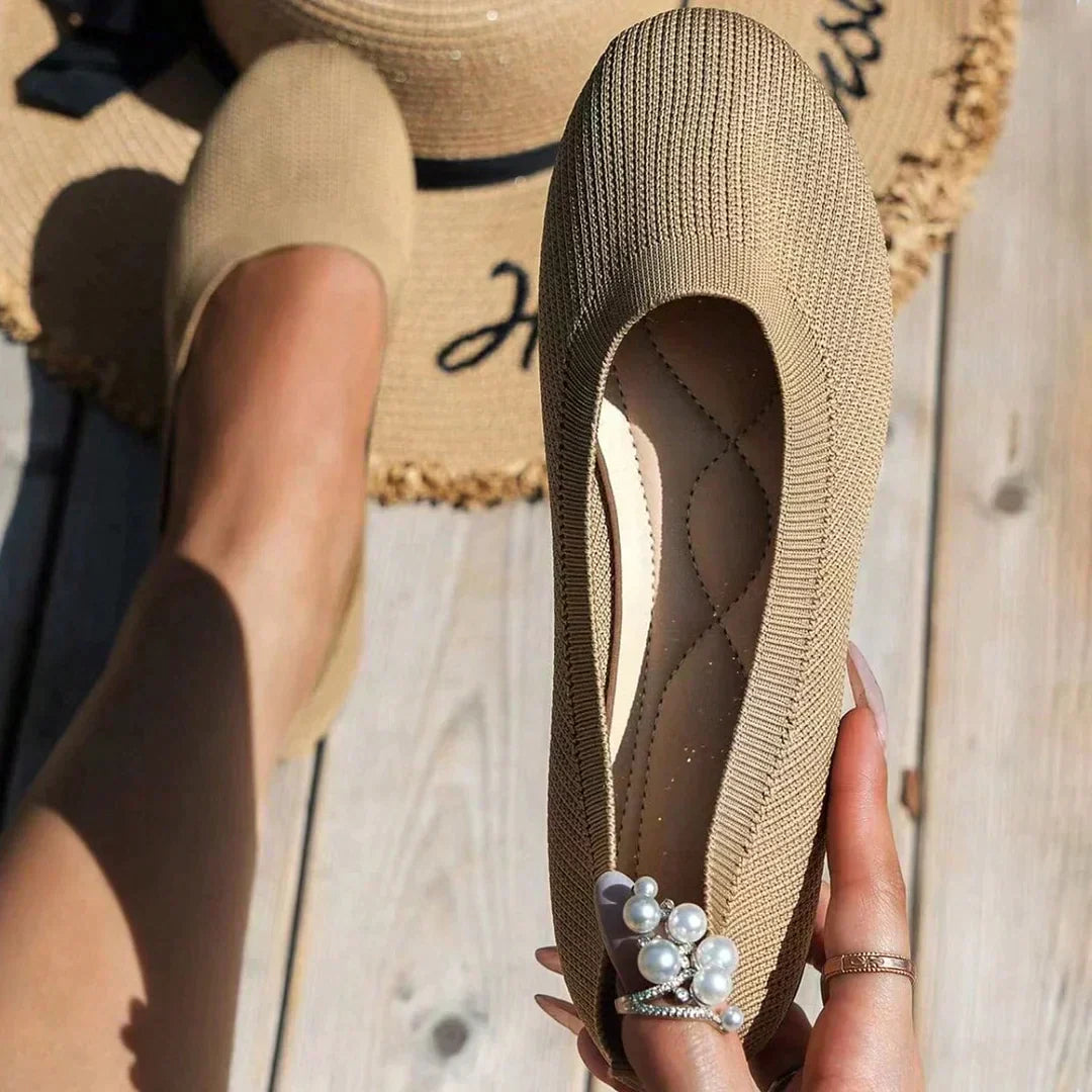 Rachel Dame Ballerinaer – Ortopædiske sko med svangstøtte og skridsikker sål