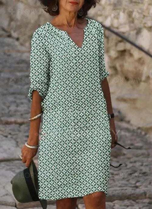 Gerda Sommerkjole til Kvinder – Let og Løs Kjole til Elegante & Behagelige Sommerlooks
