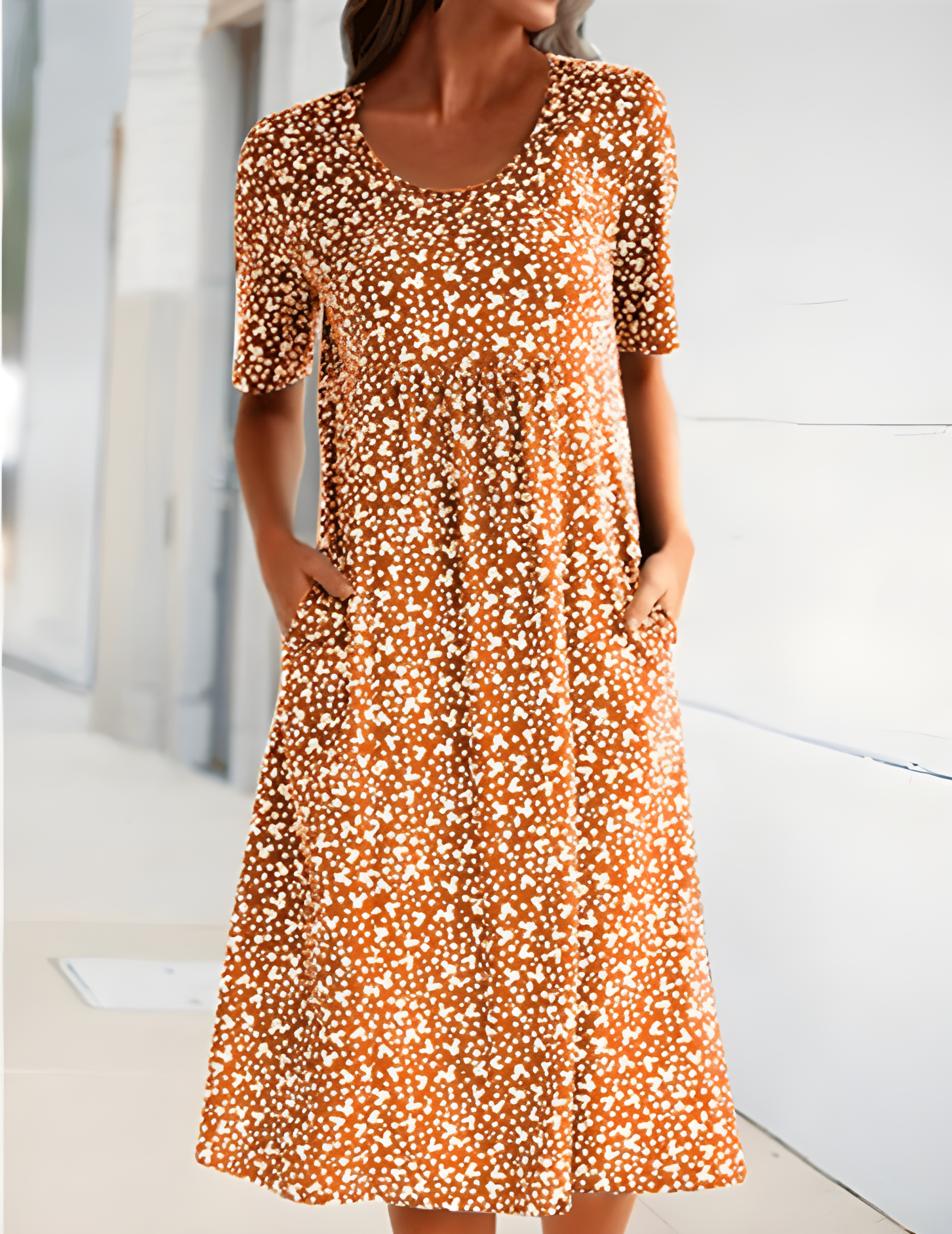 Sophie sommerkjole til kvinder – Let materiale og elegant design til den varme sæson   2/2