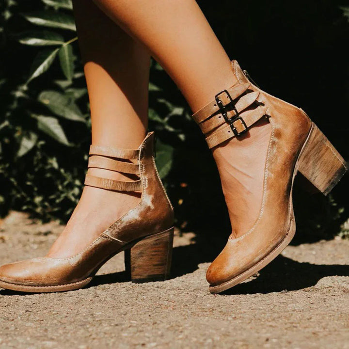 Zina Dame Pumps – Elegante & Komfortable Sko med Hæl og Skridsikker Sål