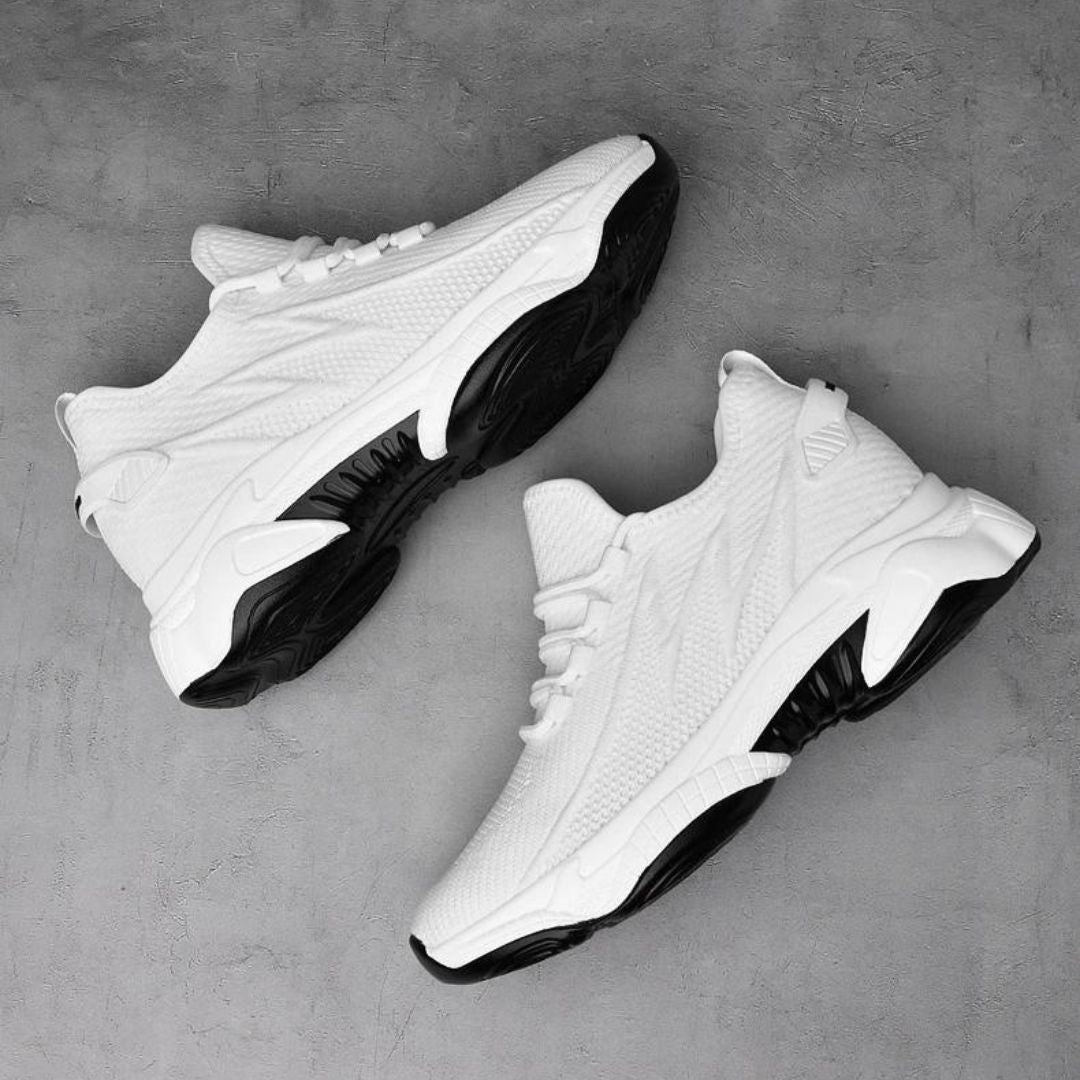 Jaxon Herre Sportssko – Hævede Sneakers med Åndbart Design og Ultra Let Konstruktion
