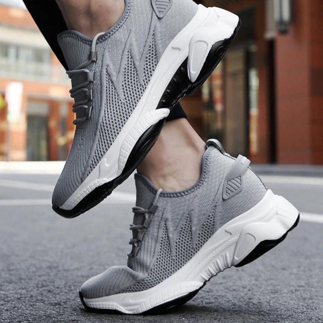 Jaxon Herre Sportssko – Hævede Sneakers med Åndbart Design og Ultra Let Konstruktion