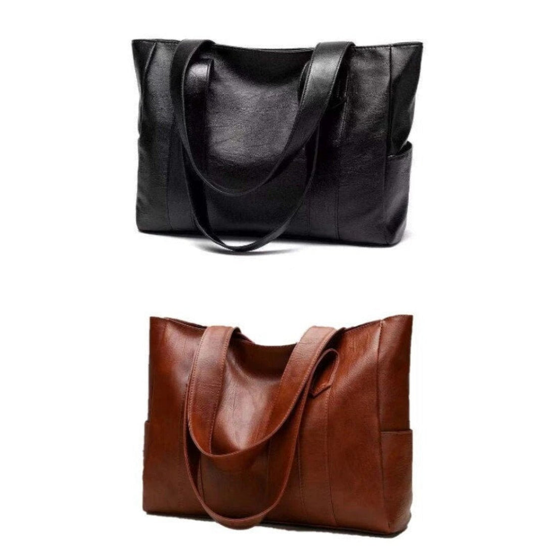 Aira Vintage Skuldertaske i Læder – Klassisk Elegance & Praktisk Design