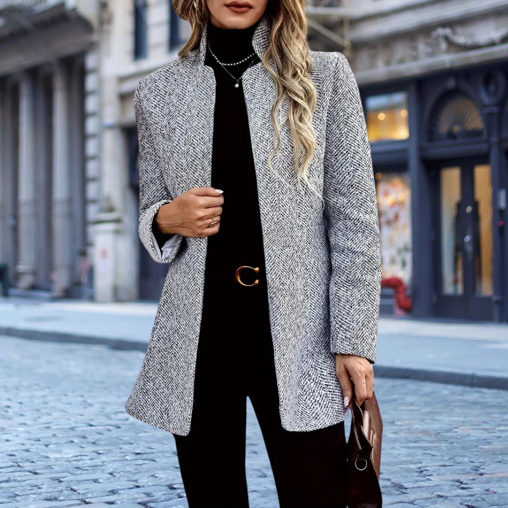 Camila Dameblazer – Slim Fit Elegant Blazer med Lange Ærmer & Tidløst Design