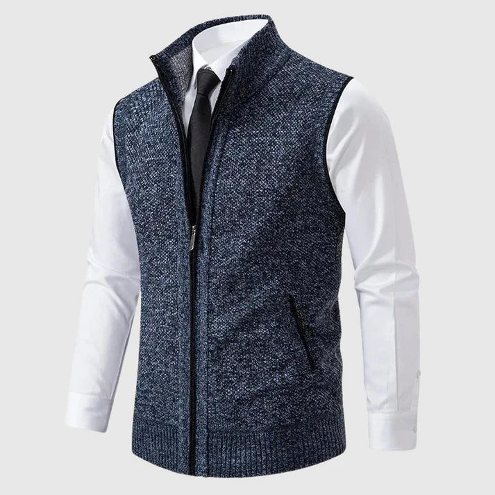 Cezar Herre Vest – Stilfuld & Let Vest med Tætsiddende Pasform og Moderne Detaljer