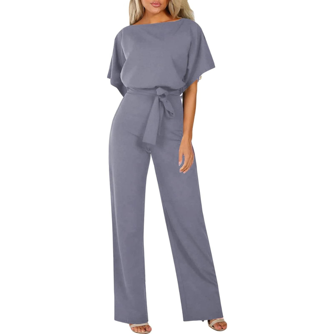 Sophia Dame Jumpsuit – Minimalistisk Design med Elegant Snit og Komfortabel Pasform