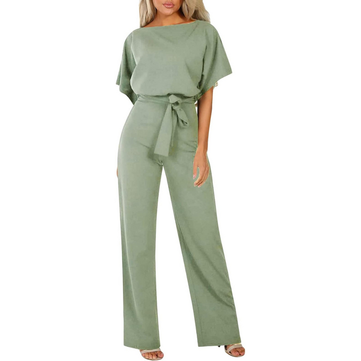 Sophia Dame Jumpsuit – Minimalistisk Design med Elegant Snit og Komfortabel Pasform