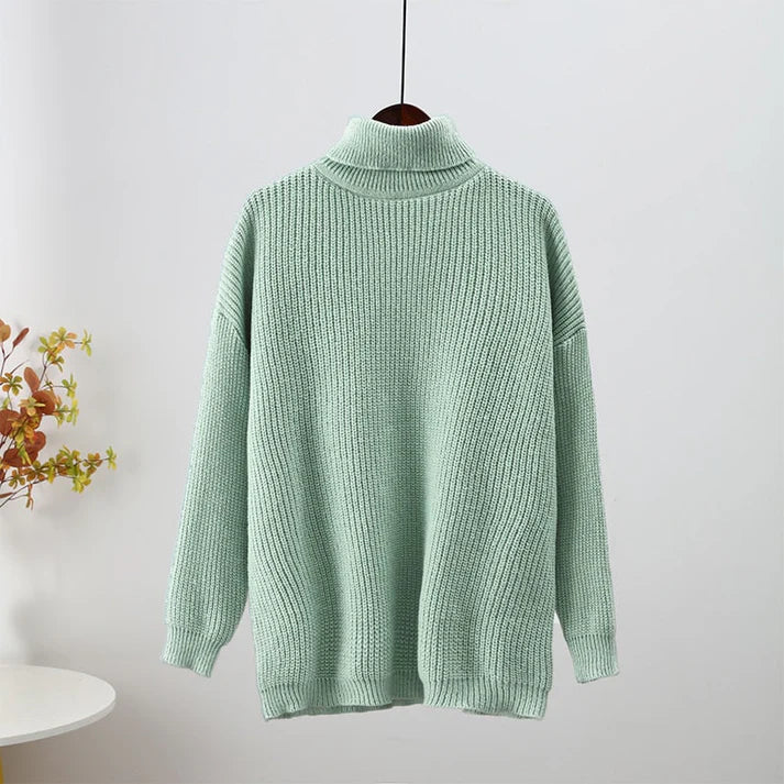 Casual Cashmere-Poloshirt Til Kvinder