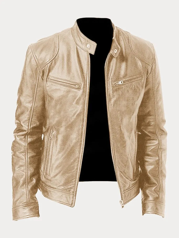 David Herre Jakke – Casual Premium Jakke med Tidløst Design, Varm Foring og Praktiske Lommer