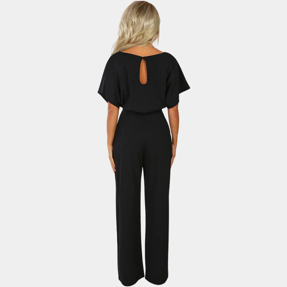 Sophia Dame Jumpsuit – Minimalistisk Design med Elegant Snit og Komfortabel Pasform