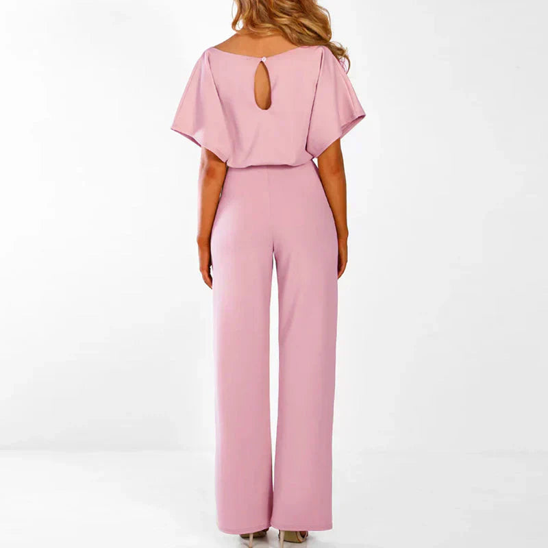 Sophia Dame Jumpsuit – Minimalistisk Design med Elegant Snit og Komfortabel Pasform