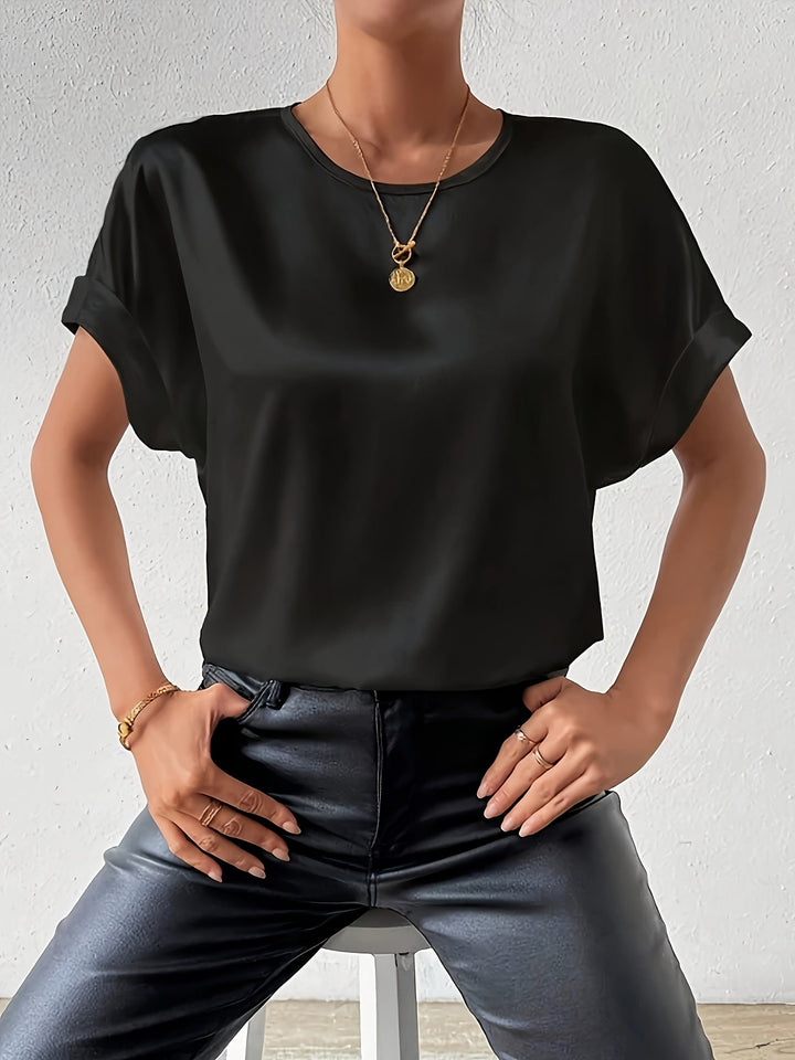 Ezra Dame Let Bluse – Let og Linnedlignende Stil med Løs Pasform og Elegant Udseende