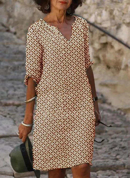 Gerda Sommerkjole til Kvinder – Let og Løs Kjole til Elegante & Behagelige Sommerlooks