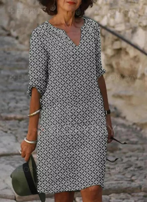 Gerda Sommerkjole til Kvinder – Let og Løs Kjole til Elegante & Behagelige Sommerlooks