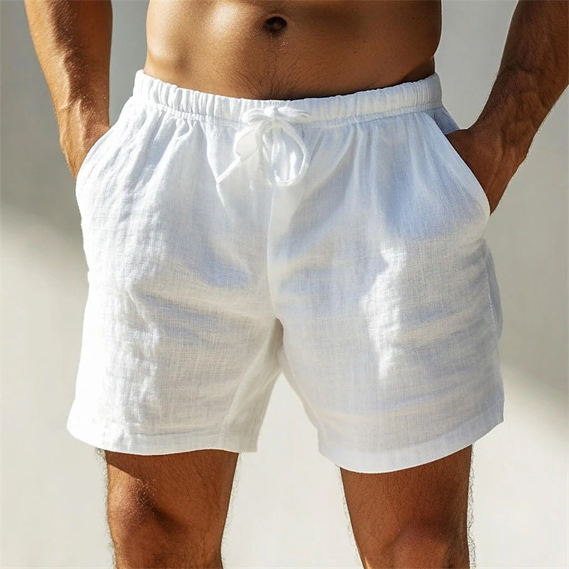 Dylan Herreshorts i Bomuld – Åndbart Design med Løs Pasform & Sommerlængde til Midt på Låret