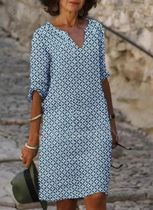Gerda Sommerkjole til Kvinder – Let og Løs Kjole til Elegante & Behagelige Sommerlooks
