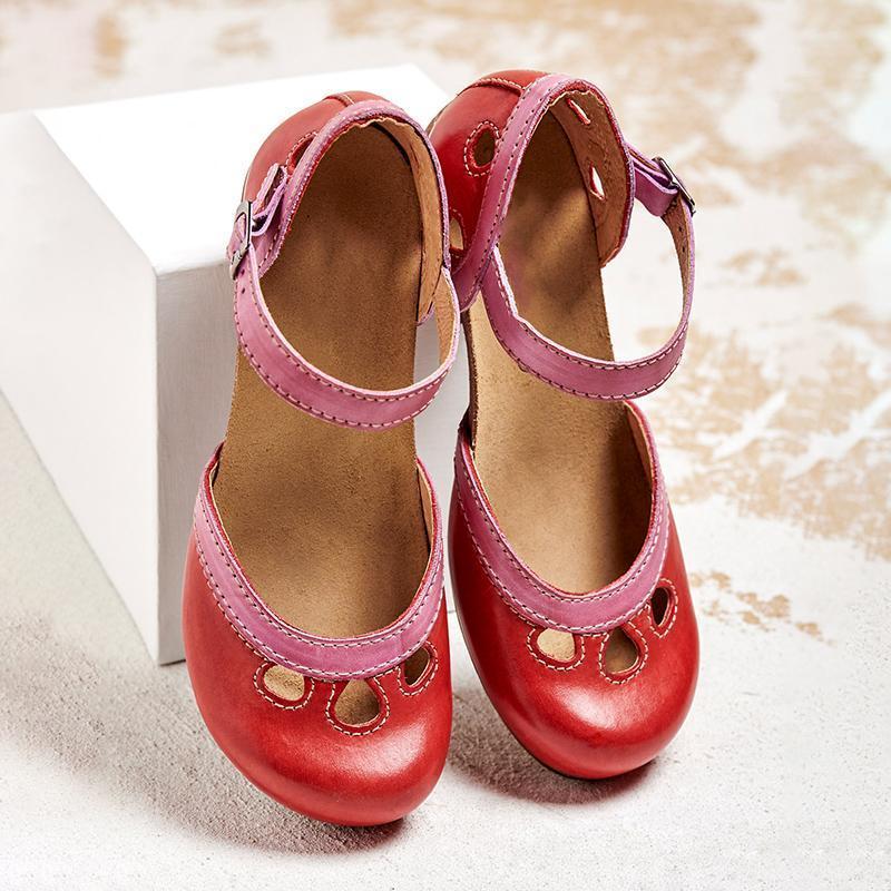 Mina Dame Sandaler – Ortopædiske Sommer Sandaler med Trippel Støtte & Elegant Pasform