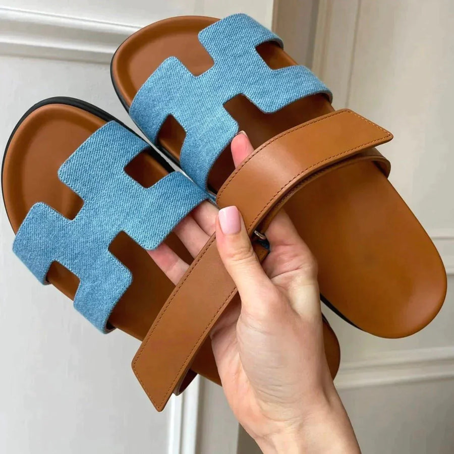 Paula damesandaler – Elegante sommersandaler med justerbar rem og komfortabel sål