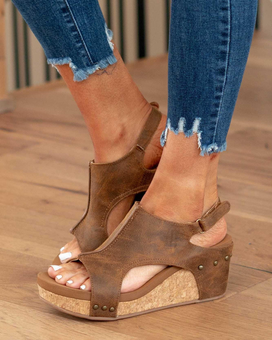 Luna dames sandaler – Sommersandaler i håndstrikket boho-stil med en behagelig pasform