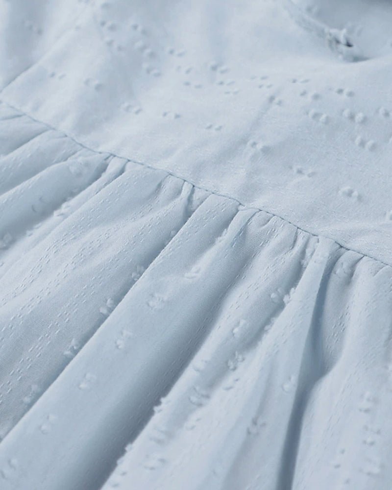 Elanora Skjortekjole til Kvinder – Let Kjole med Løs Pasform og Åndbar Komfort til Sommeren