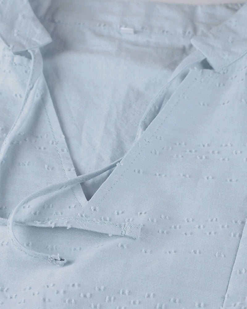 Elanora Skjortekjole til Kvinder – Let Kjole med Løs Pasform og Åndbar Komfort til Sommeren