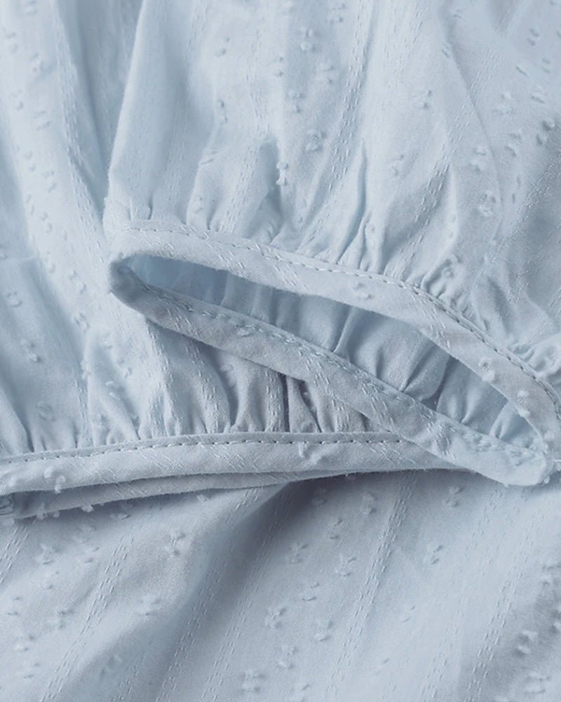 Elanora Skjortekjole til Kvinder – Let Kjole med Løs Pasform og Åndbar Komfort til Sommeren